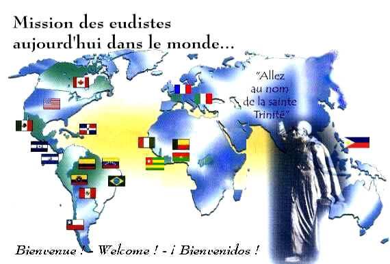 Eudistes dans le monde